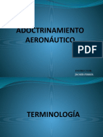 Adoctrinamiento Aeronautico