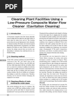 Cavitation Cleaning - Valqua