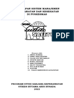 Penerapan Sistem Manajemen Keselamatan Dan Kesehatan Kerja Di Puskesmas