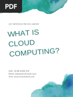 What Is Cloud Computing?: Luit Infotech Private Limited