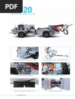 BIS20 HD Concrete Spraying Machine