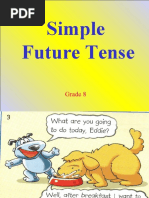 Simple Future Tense: Grade 8