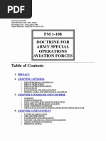 FM1 - 108 Doctrine For Army Special Operation Aviation Forces