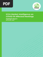 ICCA Market Intelligence On COVID-19 Affected Meetings