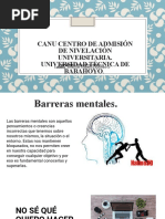 Barreras Mentales