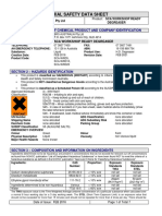 Material Safety Data Sheet: Section 1 - Statement of Chemical Product and Company Identification