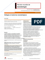 Disfagia en Enfermedades Reumatologicas