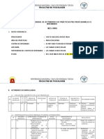 Informe Mensual Teodosio Franco Garcia