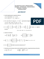 Ejercicios - Matrices