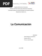 La Comunicación