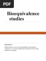 Bioequevalance Studies