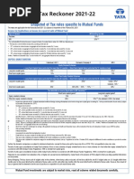 Tax Reckoner 2021-22: Snapshot of Tax Rates Specific To Mutual Funds