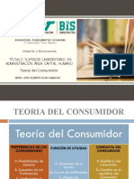 Unidad No. 2 Microeconomia (TEORIA DEL CONSUMIDOR)