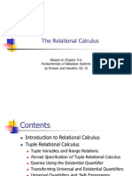 5 The Relational Calculus