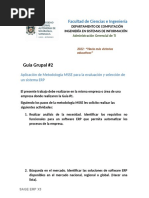 Guía #2 Comparación Entre Soluciones ERP 2022