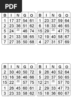 Bingo de Ciudadela (1-49-1-100