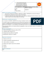 Acción y Efecto Con Depresores y Estimulantes Del Sistema Nervioso Central