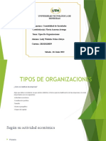 Tipos de Org