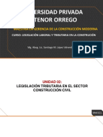 Legislación Laboral y Tributaria - Semana 3a