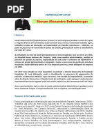 Stevan Alexandre Bohneberger - Curriculum Vitae