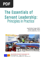 The Essentials of Servant Leadership Final