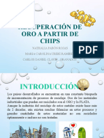 Recuperación de Oro A Partir de Chips