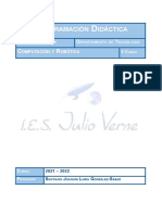 9.01.05 Programacion CyR 3o ESO Curso 2021 - 22