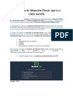 Guía para Tramitar La Constancia de Situación Fiscal App SATID