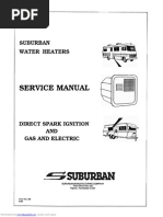 Service Manual: Suburban Water Heaters