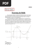 Regla de L'Hospital Derivadas Implícitas Teorema de Rolle Teorema Del Valor Medio (Lagrange) y Teorema de Cauchy