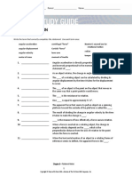 Study Guide Rotational Motion Teacher Editable