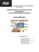 Guía Didáctica: Materiales para La Enseñanza de Las Matemáticas Con La Pizarra Digital Interactiva