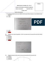 EXAMEN FINAL TOPOGRAFIA 10 PREGUNTAS. Ing Amb