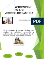 Las Incidencias en Los Juicios de Familia