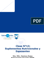 Suplementos Nutricionales y Espesantes