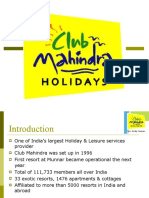 Club Mahindra Case Study