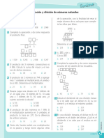 Multiplicación y División de Números Naturales: Corefonet