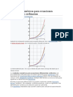 Métodos Numéricos para Ecuaciones Diferenciales Ordinarias