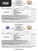 Health Declaration Form