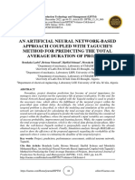 An Artificial Neural Network-Based Approach Coupled With Taguchi's Method For Predicting The Total Average Duration of Projects