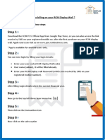 Step 1: How To Do Billing On Your RCM Display Wall ? Please Follow The Below Steps