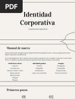 Cuestionario Aplicativo - Identidad Corporativa