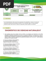 Prueba Diagnostica de 8°