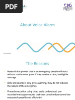 Introduction To Voice Alarm