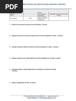 Evaluación Operario Vientero