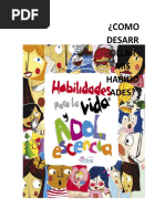 Cartilla Habilidades para La Vida Adolescente