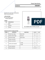 Datasheet D2061 NPN 3A