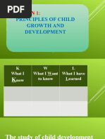 ELLN PPT Session 1 Principles of Child Development