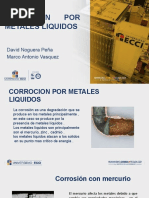 Exposición de Corrosión Por Metales Líquidos