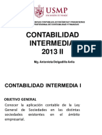 Contabilidad Intermedia I - 2013 Ii